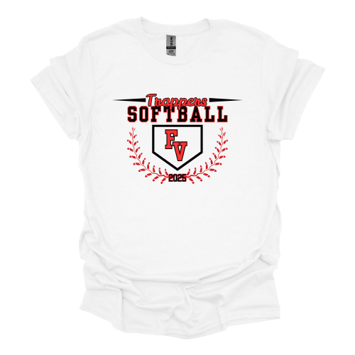 Fort Vancouver HS Softball T-shirt-Short Sleeve