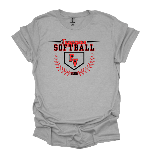 Fort Vancouver HS Softball T-shirt-Short Sleeve