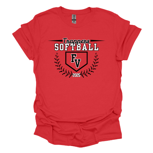 Fort Vancouver HS Softball T-shirt-Short Sleeve