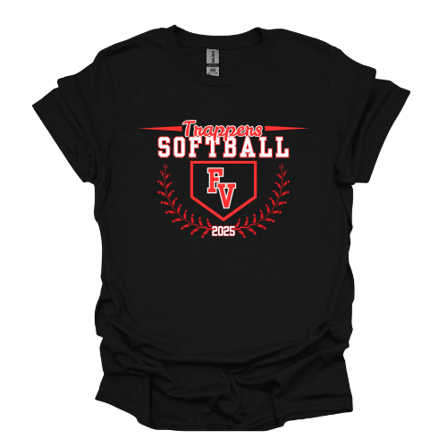 Fort Vancouver HS Softball T-shirt-Short Sleeve
