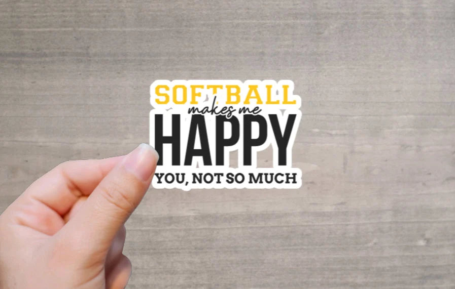 Evergreen High School Softball Sticker Set| Die Cut | WATERPROOF | Laptop Stickers | Water Bottle Stickers | Two Sizes Available
