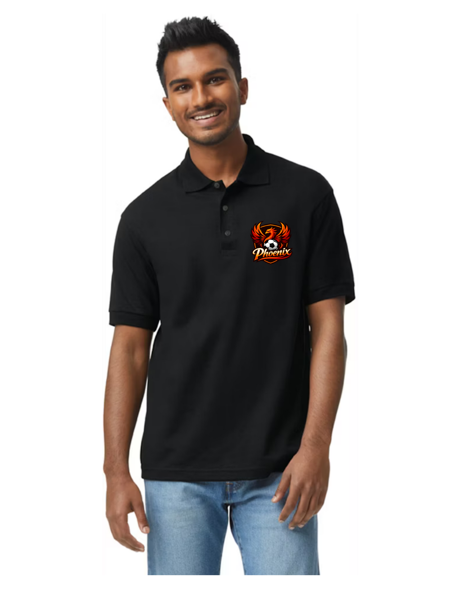 Phoenix Soccer Polo Shirt-Adult