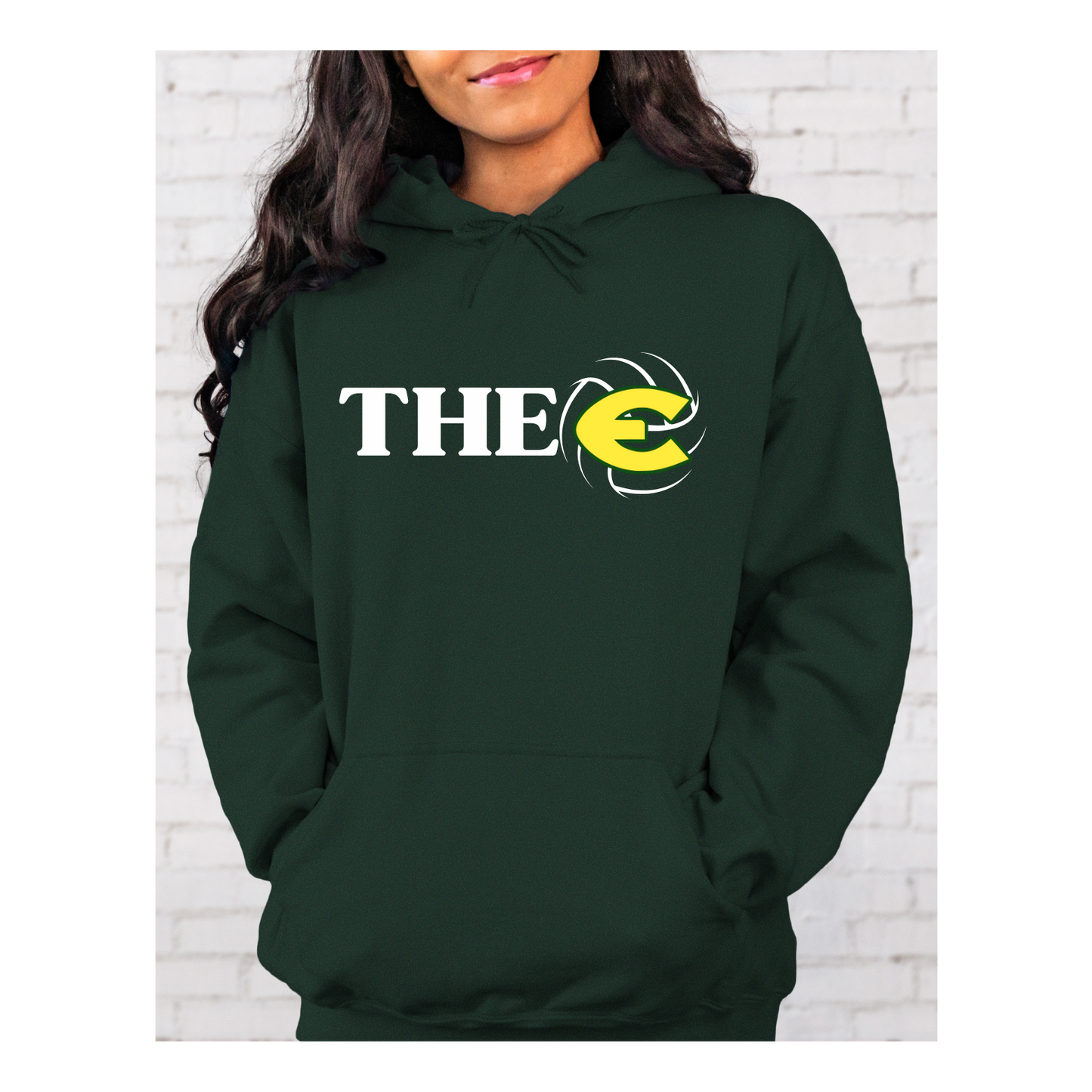 EHS Volleyball "THE E" Hoodie