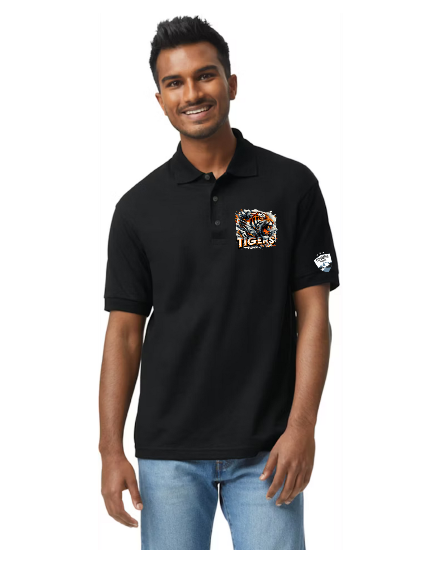 Tigers Soccer Polo Shirt-Adult