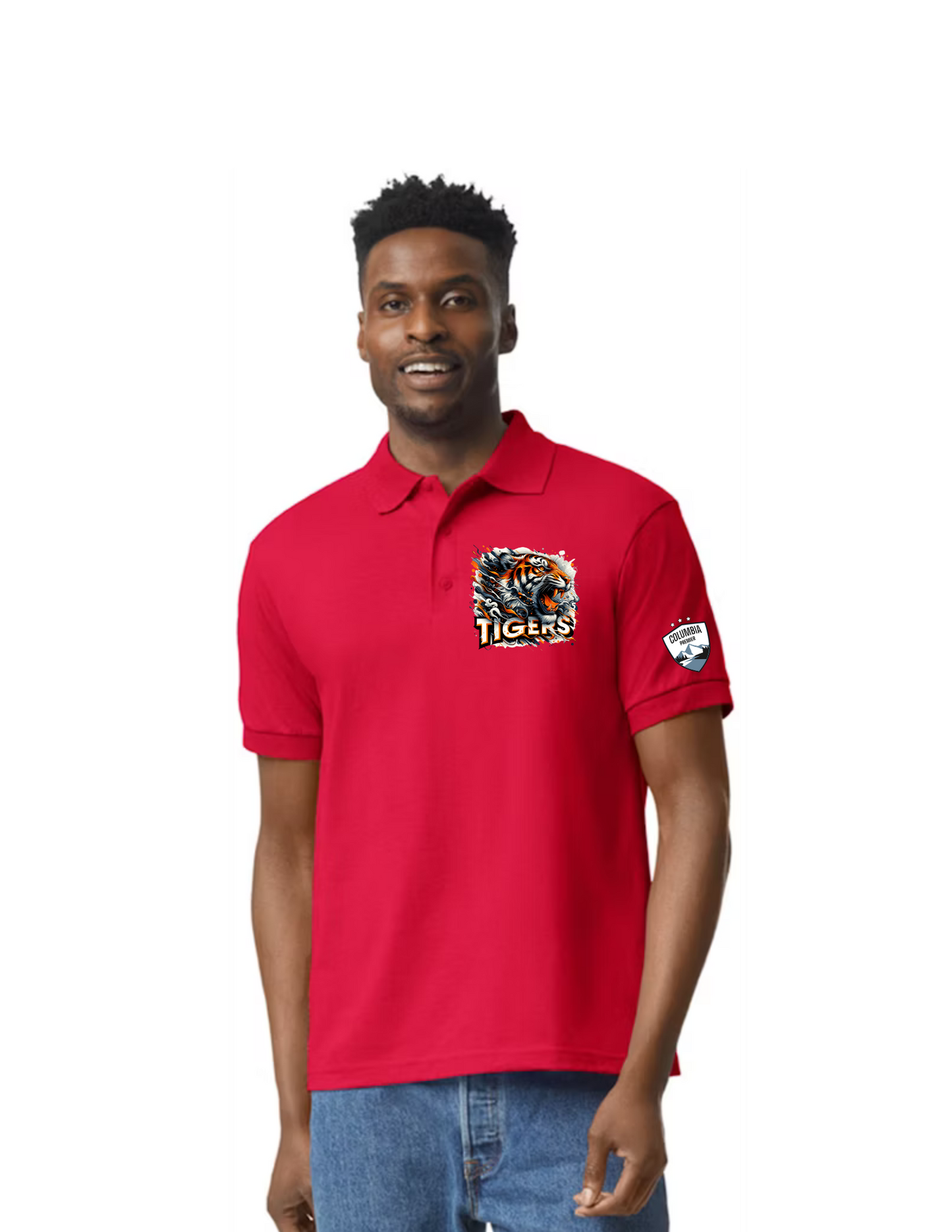 Tigers Soccer Polo Shirt-Adult