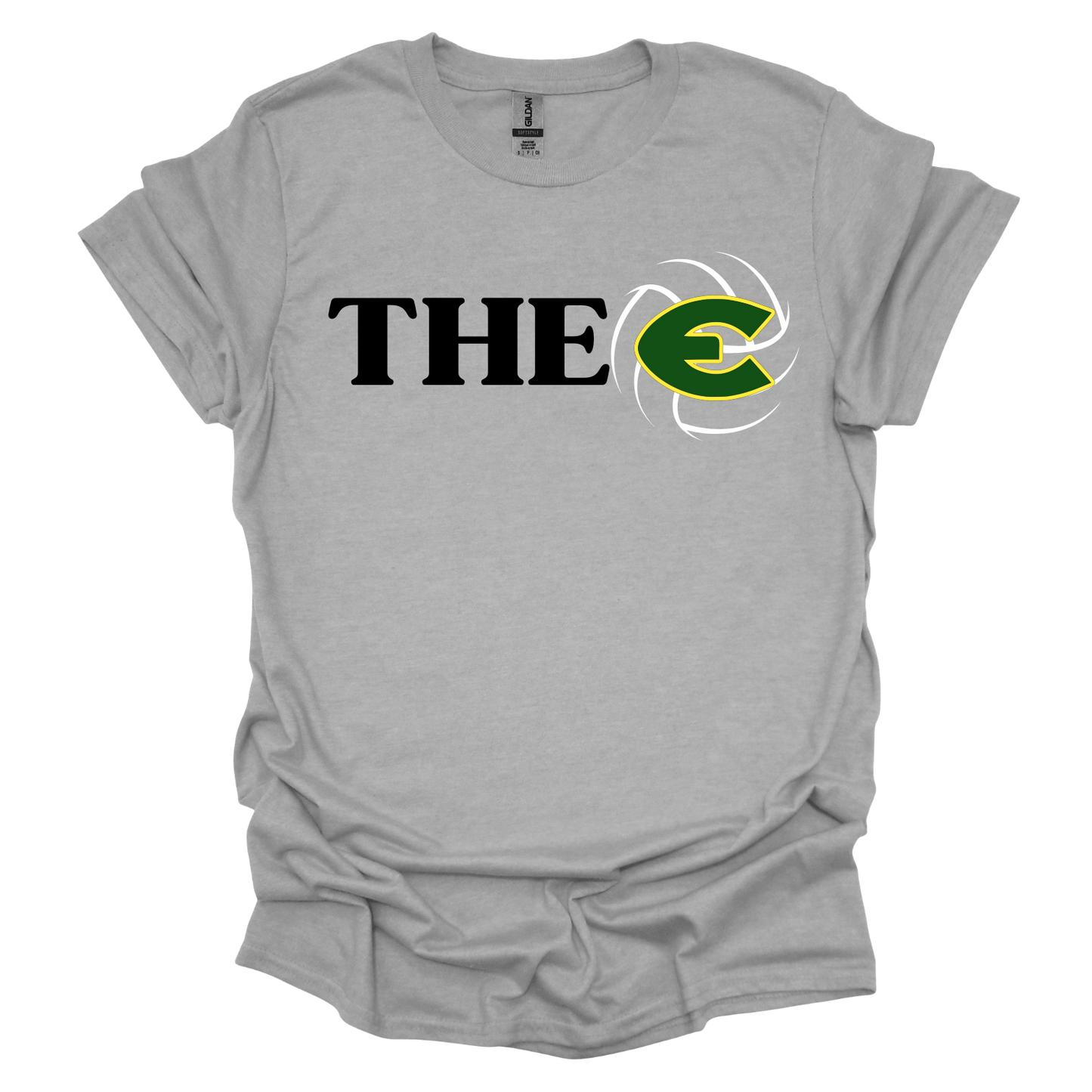 EHS Volleyball "THE E" T-shirt-Short Sleeve