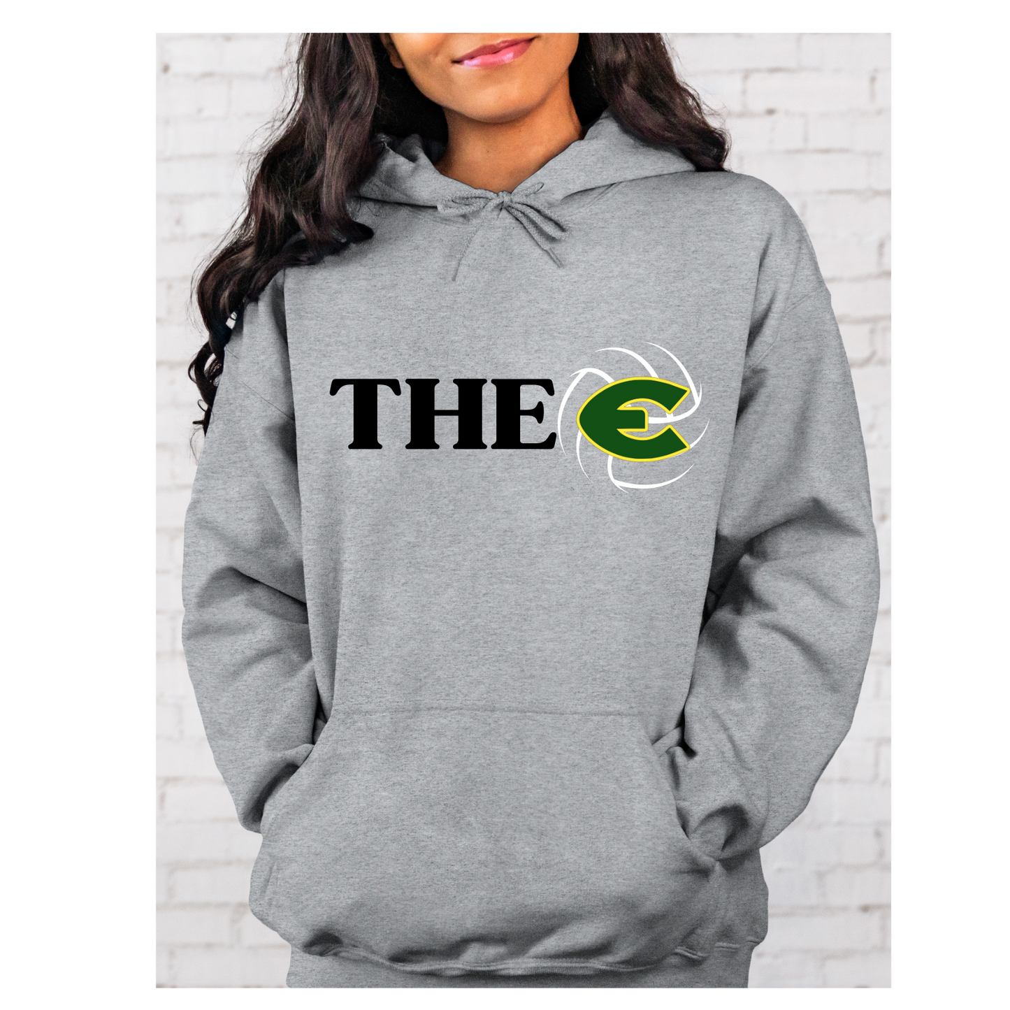 EHS Volleyball "THE E" Hoodie