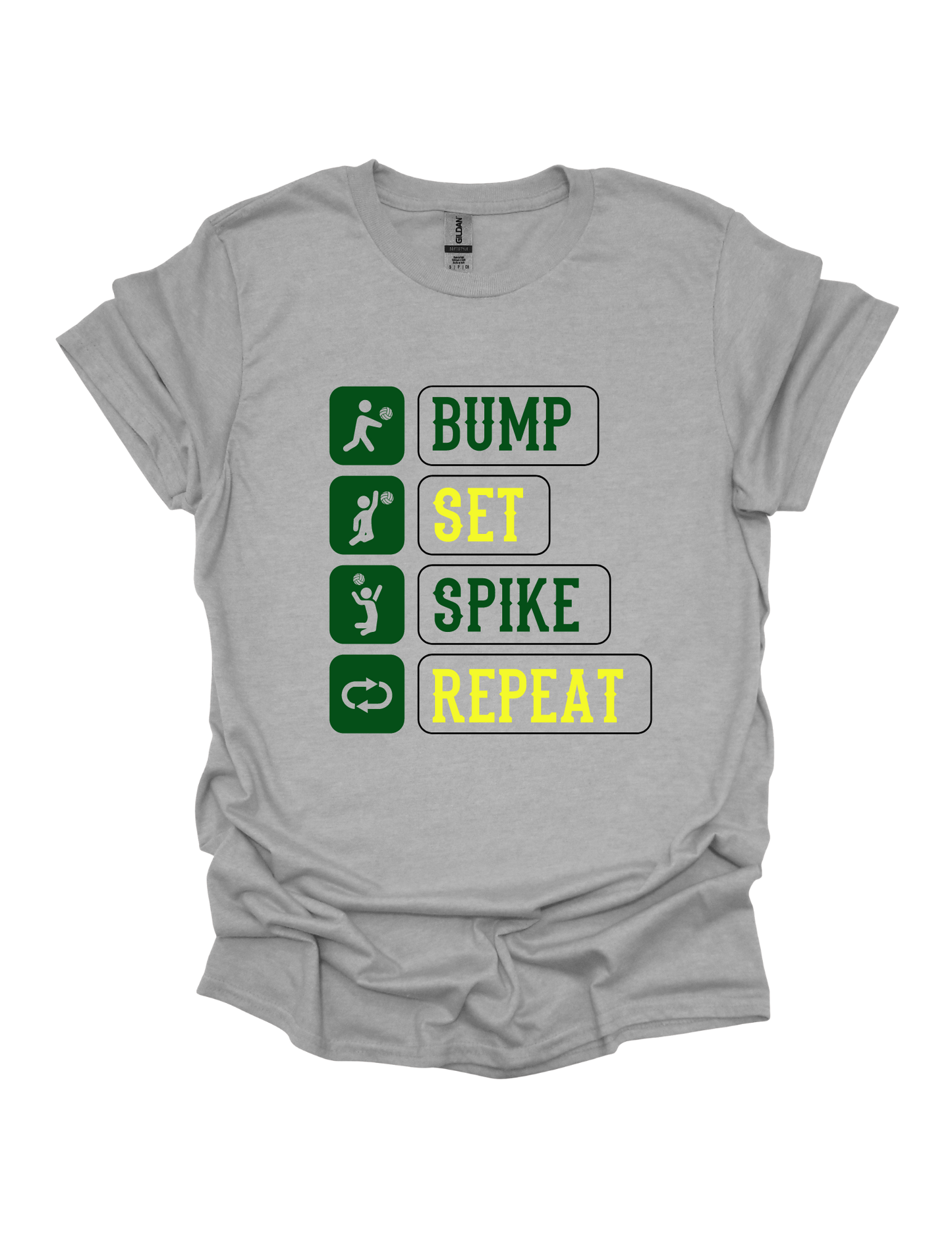 Bump. Set.Spike.Repeat. T-shirt