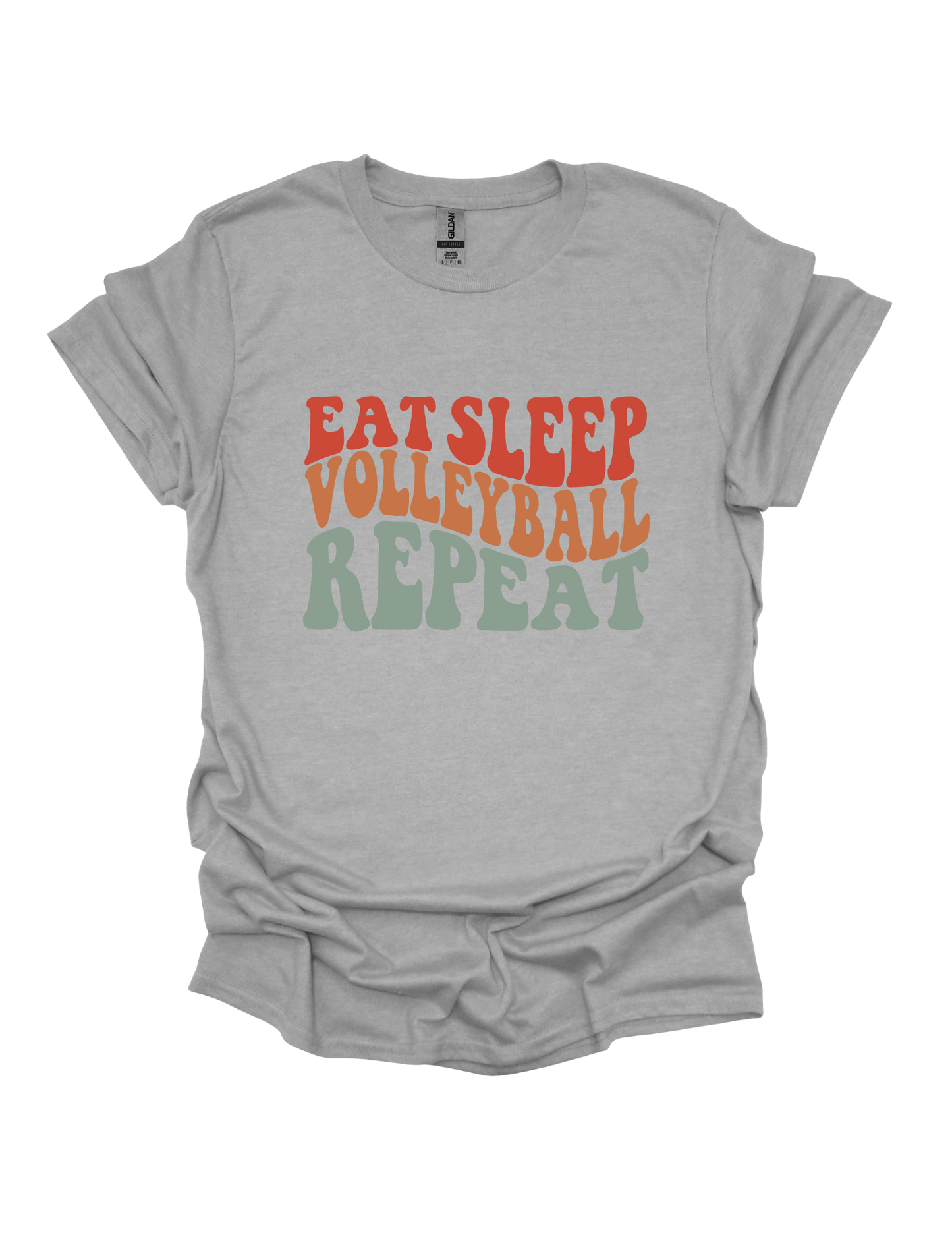 Eat Sleep Volleyball Repeat T-shirt