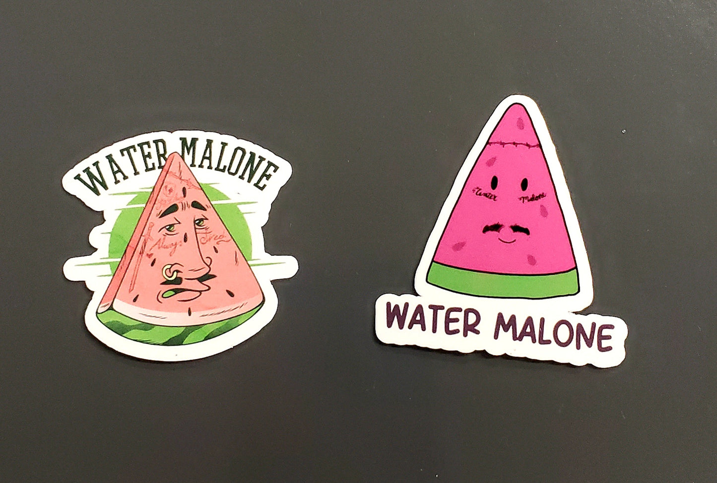 Water Malone Stickers | Die Cut | WATERPROOF | Two Sizes Available