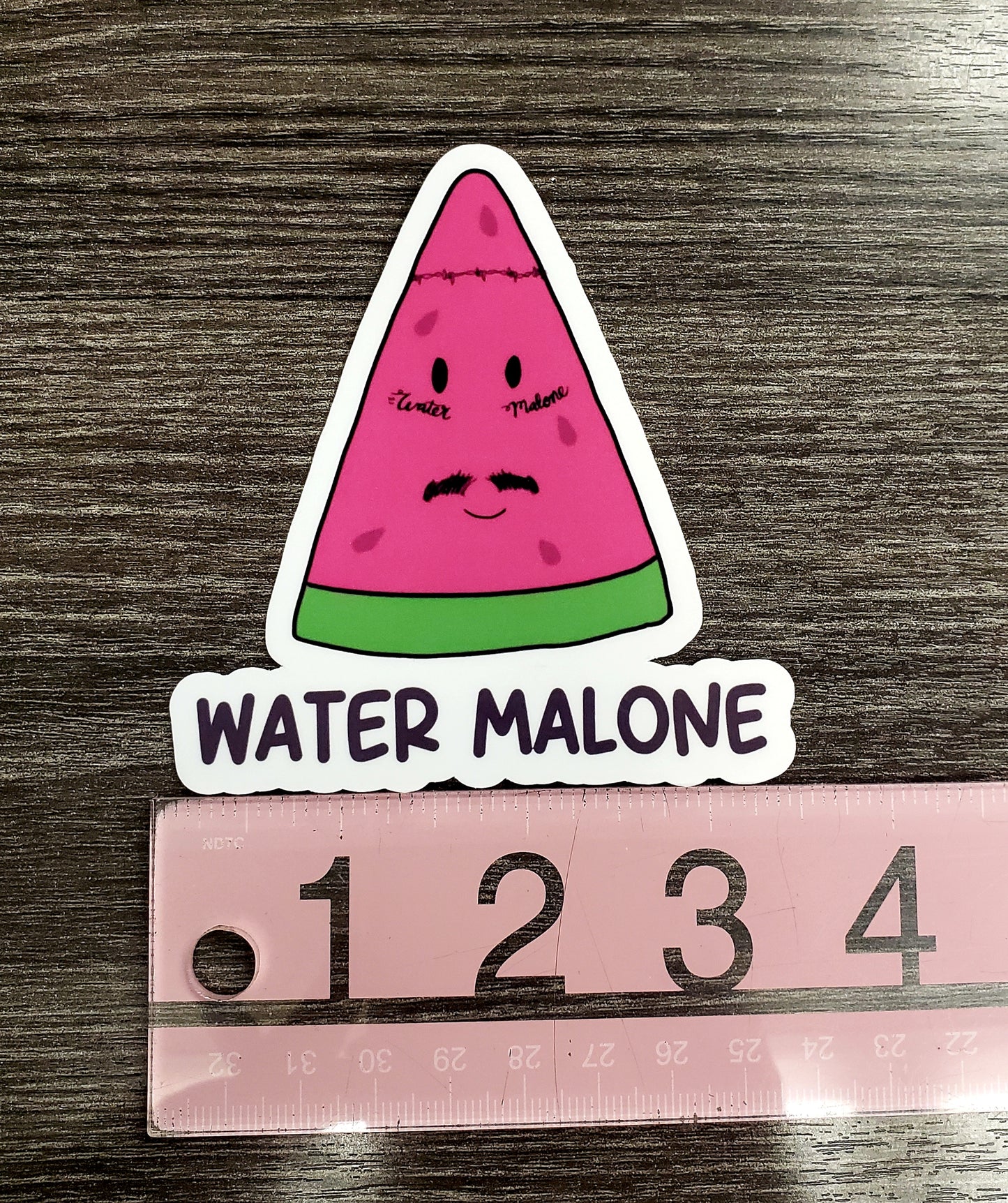 Water Malone Stickers | Die Cut | WATERPROOF | Two Sizes Available