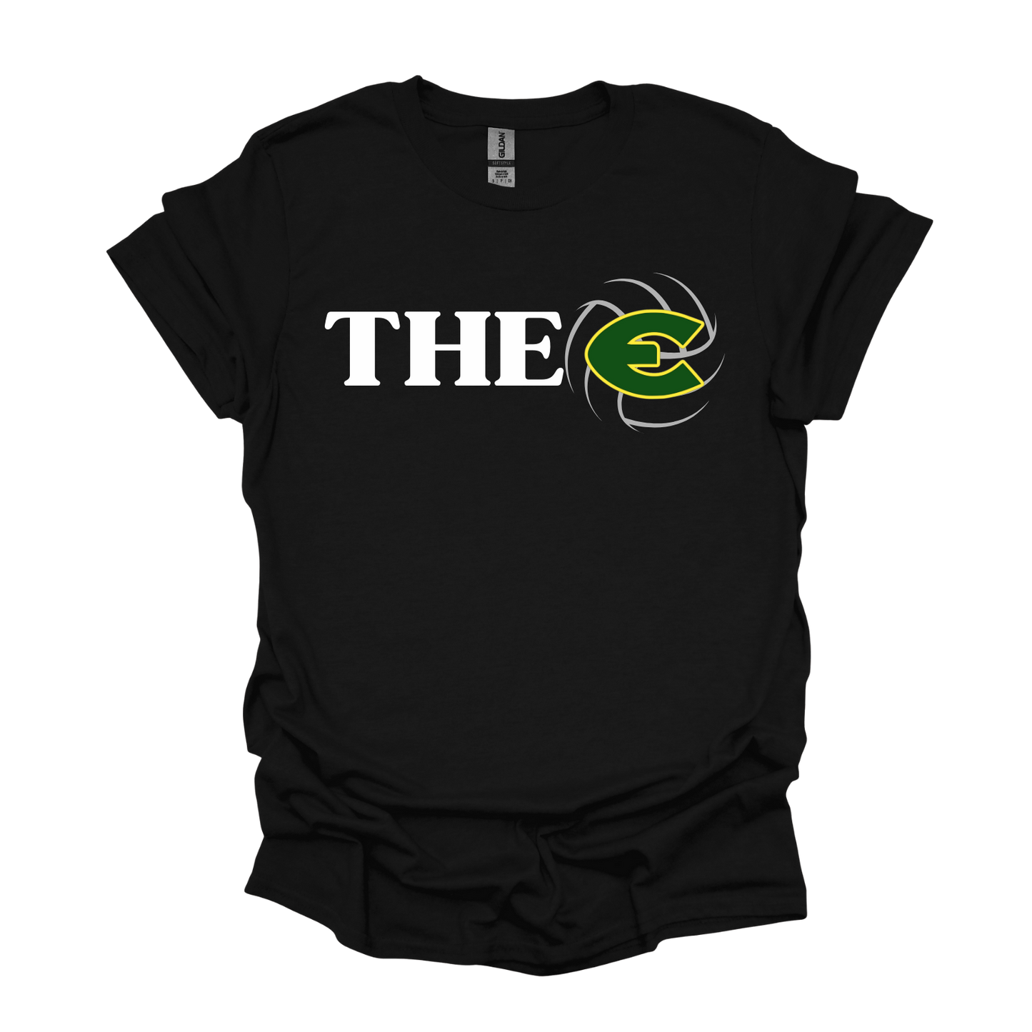 EHS Volleyball "THE E" T-shirt-Short Sleeve