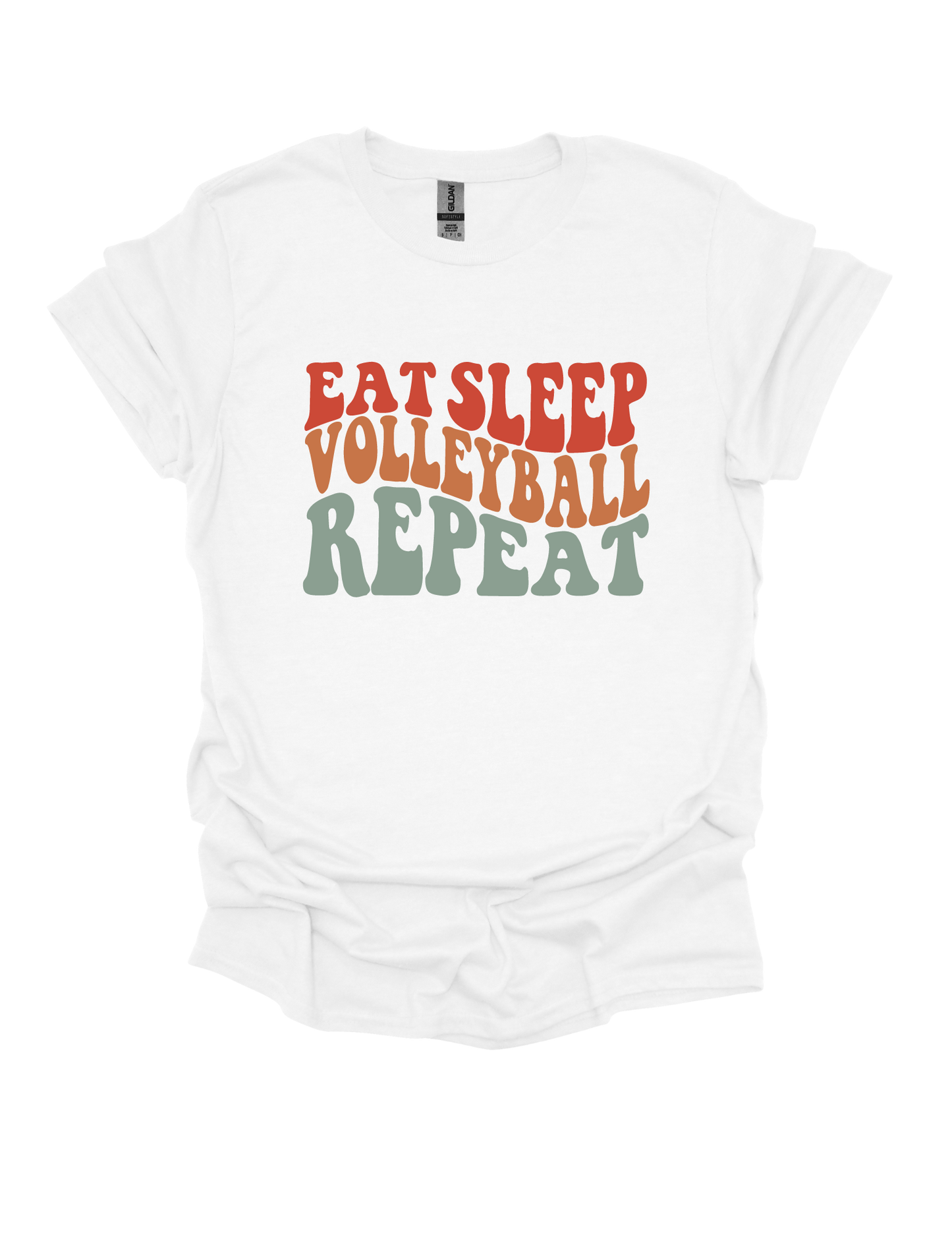 Eat Sleep Volleyball Repeat T-shirt