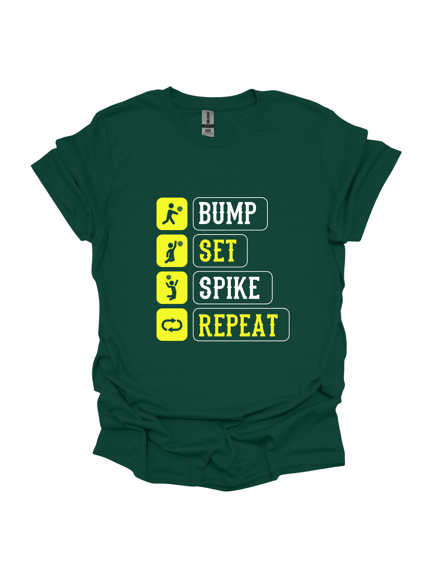 Bump. Set.Spike.Repeat. T-shirt