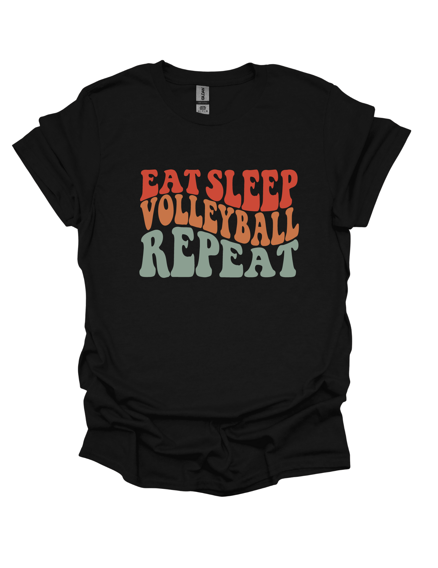 Eat Sleep Volleyball Repeat T-shirt