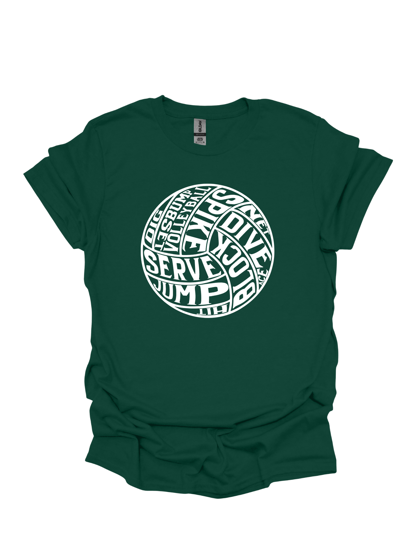 Volleyball with Words T-shirt