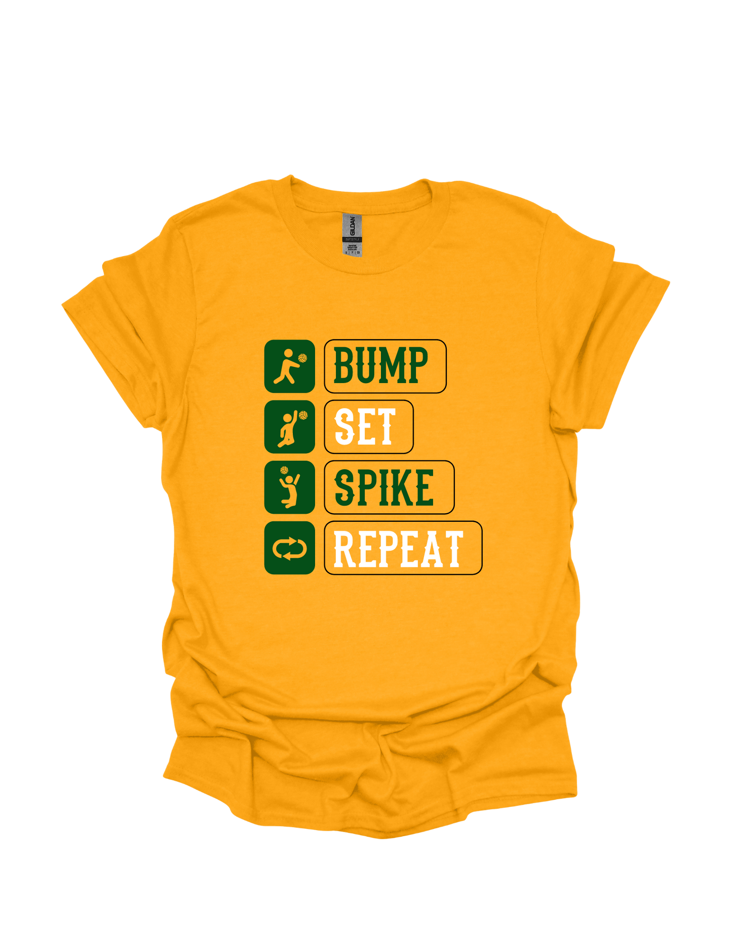 Bump. Set.Spike.Repeat. T-shirt