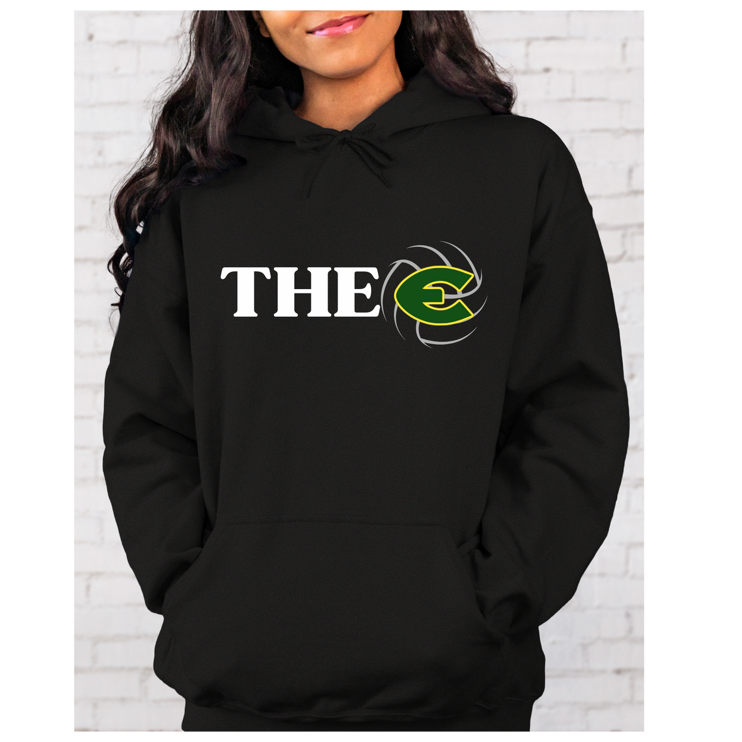 EHS Volleyball "THE E" Hoodie