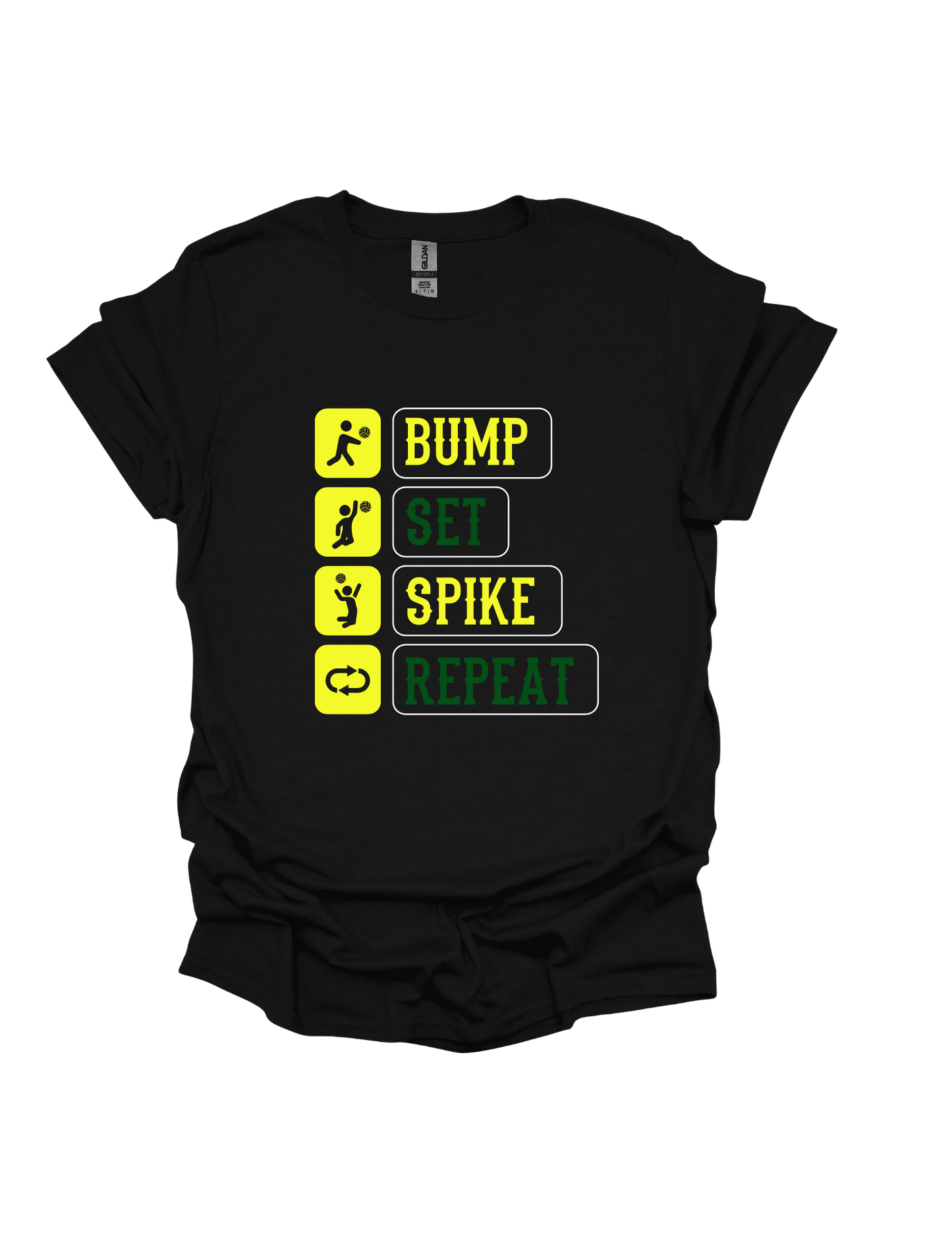 Bump. Set.Spike.Repeat. T-shirt