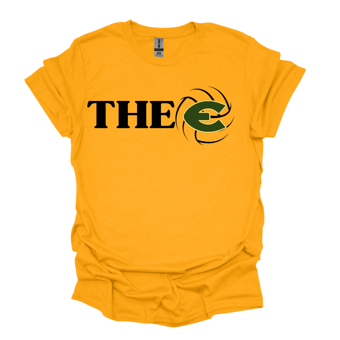 EHS Volleyball "THE E" T-shirt-Short Sleeve