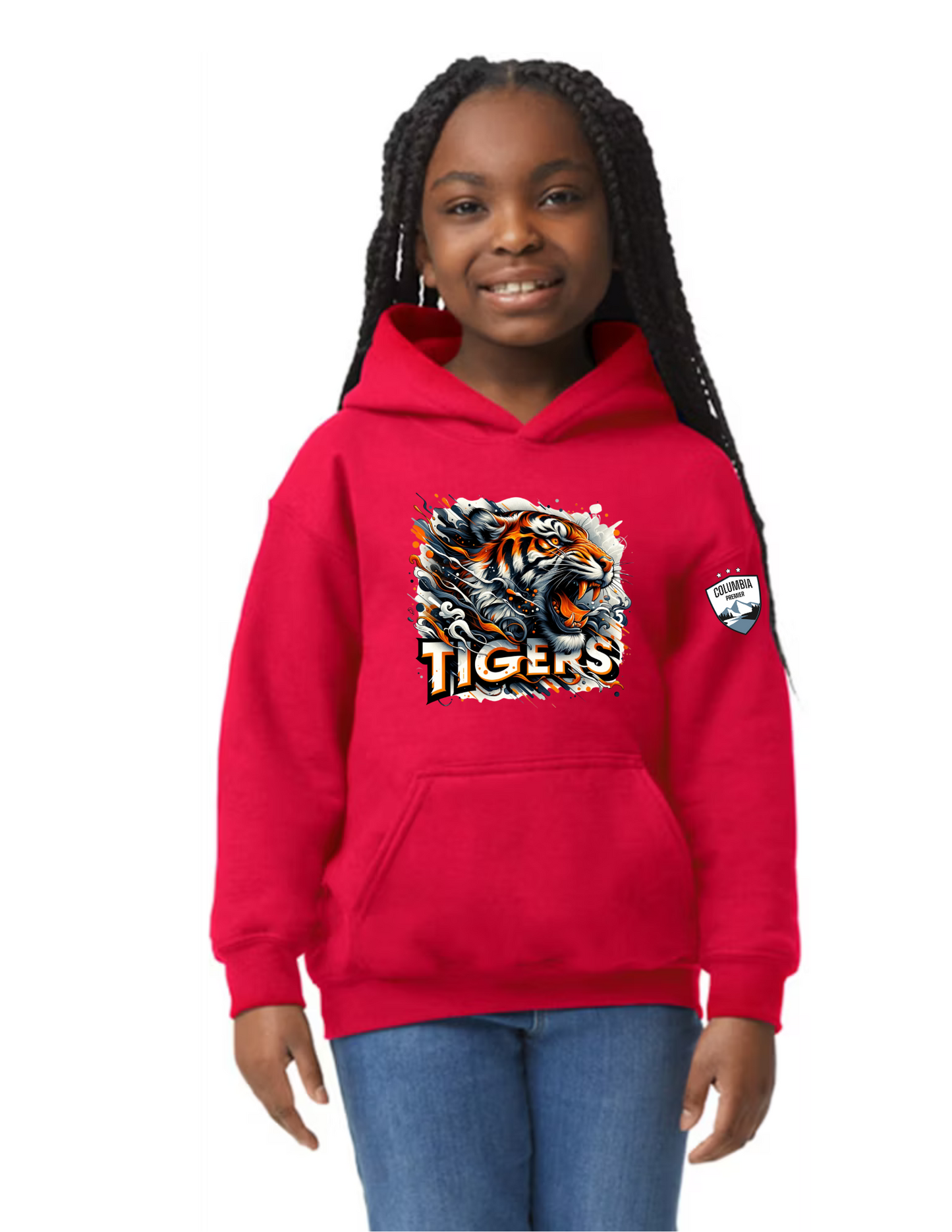 Columbia Premier Tigers Soccer Hoodie (YOUTH)