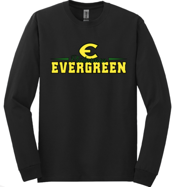 "E" Plainsman Long Sleeve T-shirt (Softball)