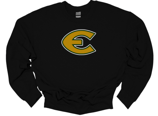 EHS E Crew Neck Sweatshirt-Fleece Lined