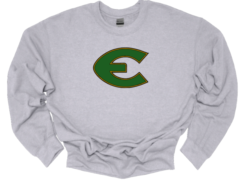 EHS E Crew Neck Sweatshirt-Fleece Lined