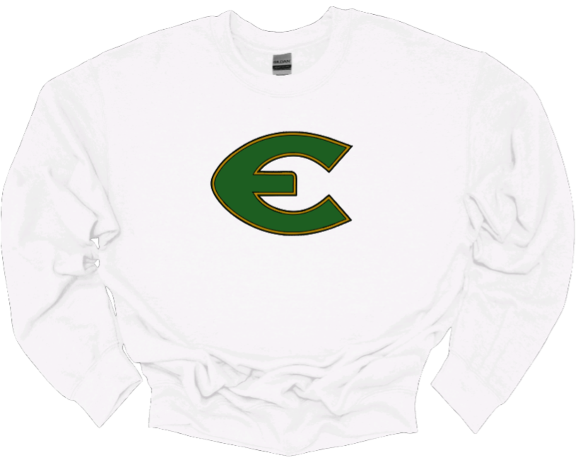 EHS E Crew Neck Sweatshirt-Fleece Lined