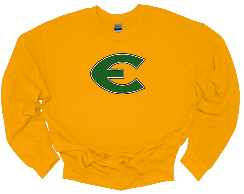 EHS E Crew Neck Sweatshirt-Fleece Lined