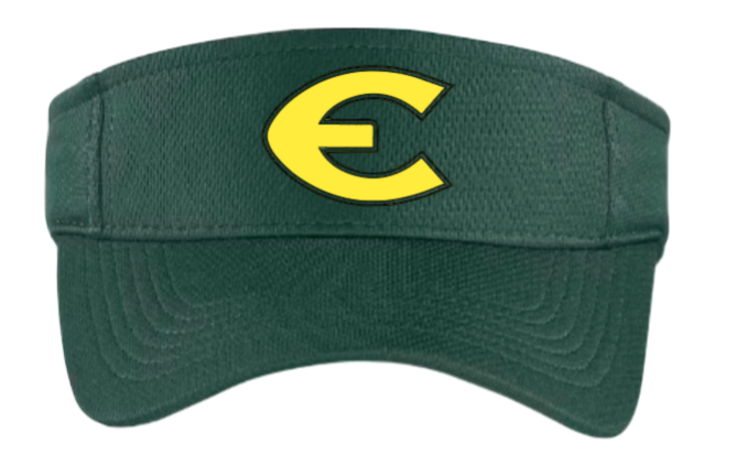 EHS Visor with Customized Player Number