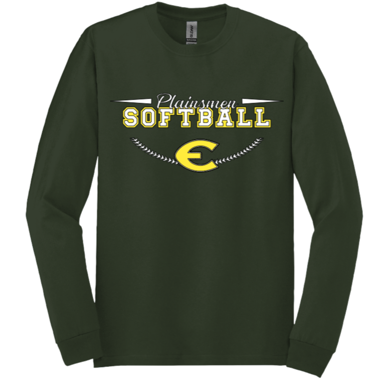 EHS Softball Stitches Long Sleeve T-shirt