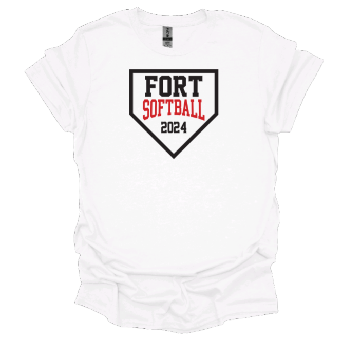 Fort Vancouver HS Softball T-shirt-Short Sleeve