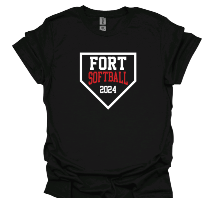 Fort Vancouver HS Softball T-shirt-Short Sleeve