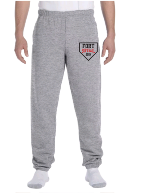 Fort Vancouver High School Softball Sweat Pants (Unisex Sizes)