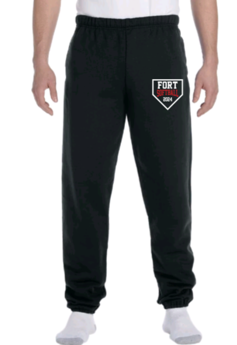 Fort Vancouver High School Softball Sweat Pants (Unisex Sizes)