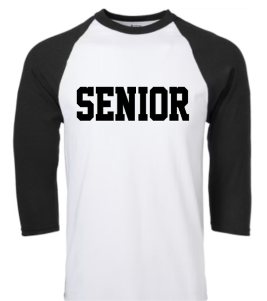 SENIOR '25  T-shirt -MULTIPLE COLORS