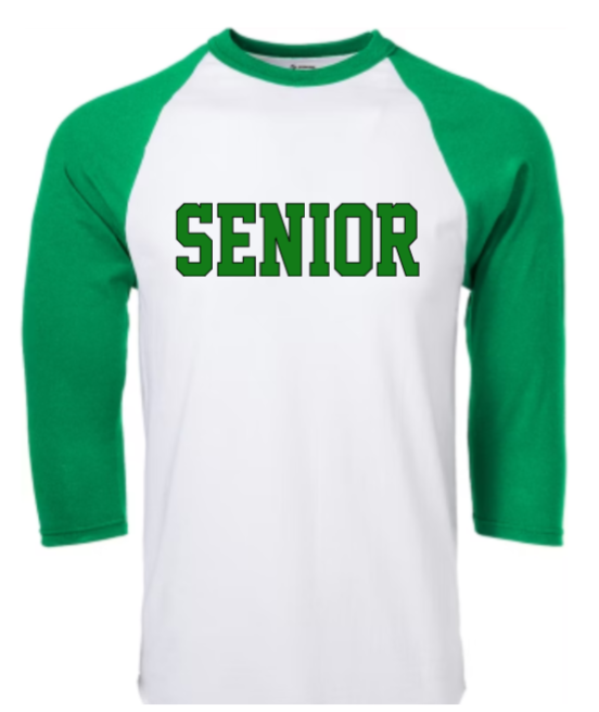 SENIOR '25  T-shirt -MULTIPLE COLORS