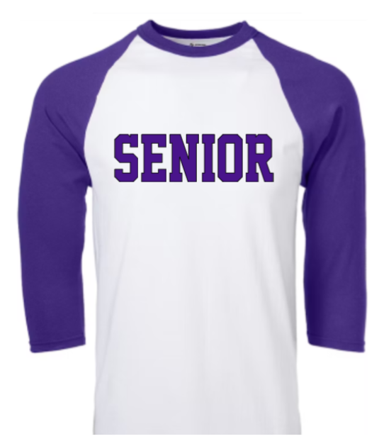 SENIOR '25  T-shirt -MULTIPLE COLORS