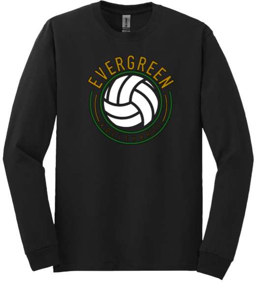 EHS Volleyball Circle Long Sleeve T-shirt