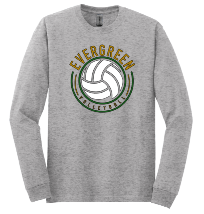 EHS Volleyball Circle Long Sleeve T-shirt