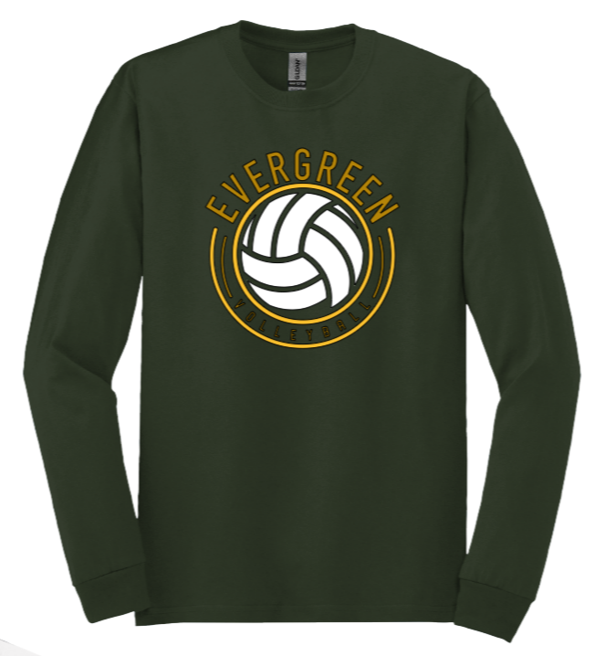 EHS Volleyball Circle Long Sleeve T-shirt