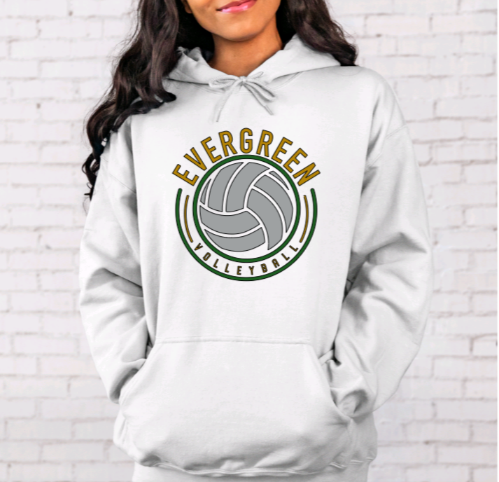 EHS Volleyball Circle Hoodie