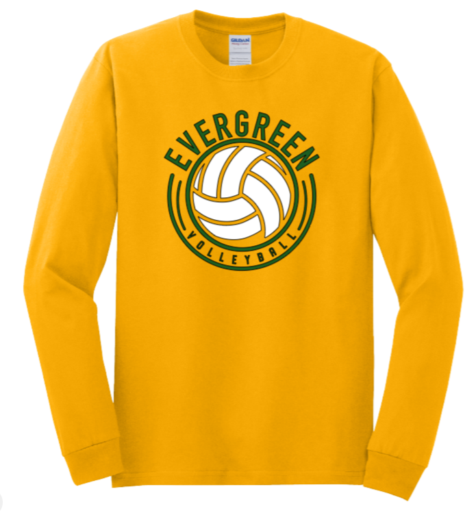 EHS Volleyball Circle Long Sleeve T-shirt