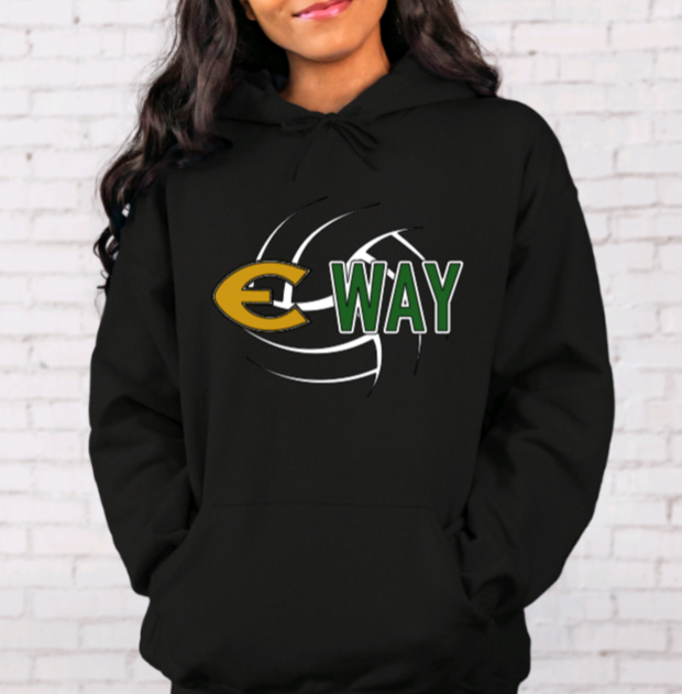 EHS "E Way" Volleyball Hoodie