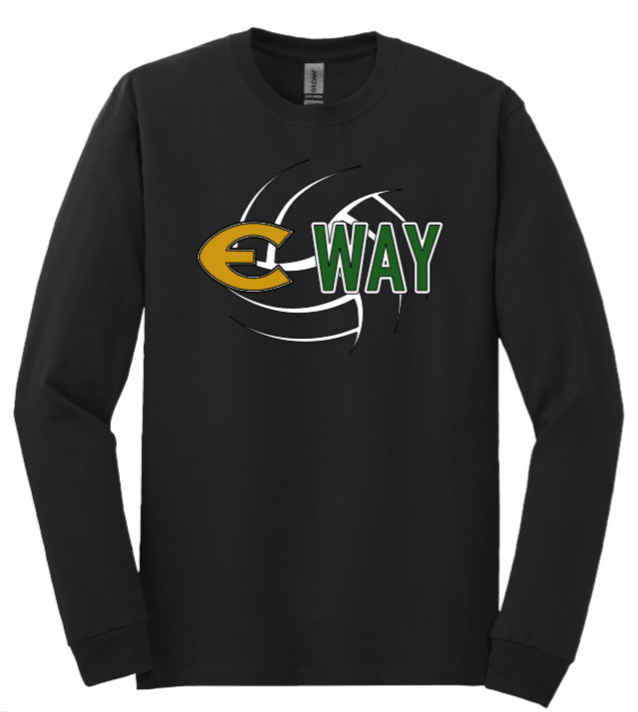 EHS "E Way" Volleyball Long Sleeve T-shirt