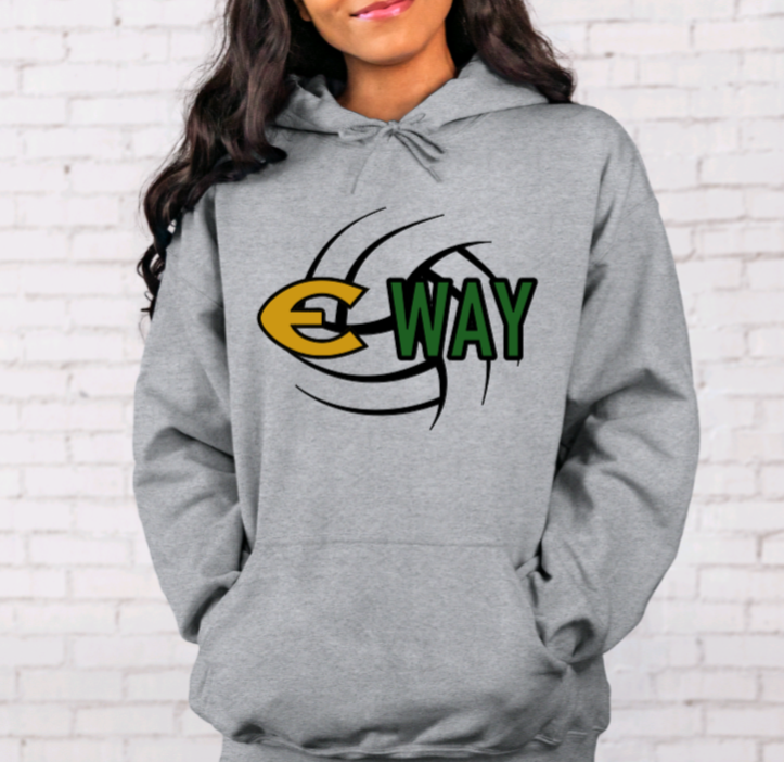 EHS "E Way" Volleyball Hoodie