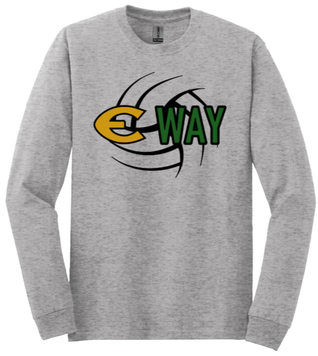 EHS "E Way" Volleyball Long Sleeve T-shirt