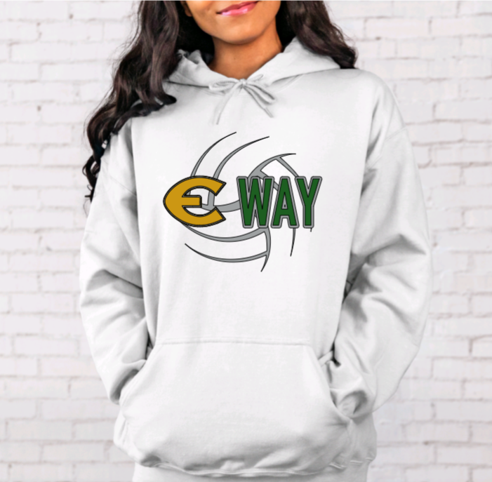 EHS "E Way" Volleyball Hoodie