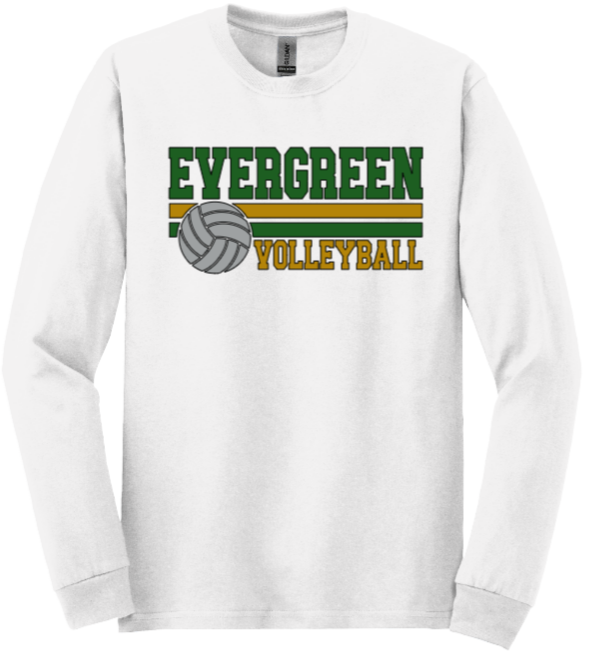 EHS Volleyball Stripe Long Sleeve T-shirt